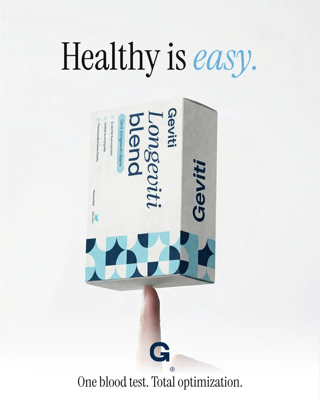 Healthy is easy - Geviti campaign
