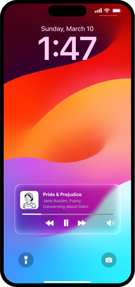 Inkling lock screen notification