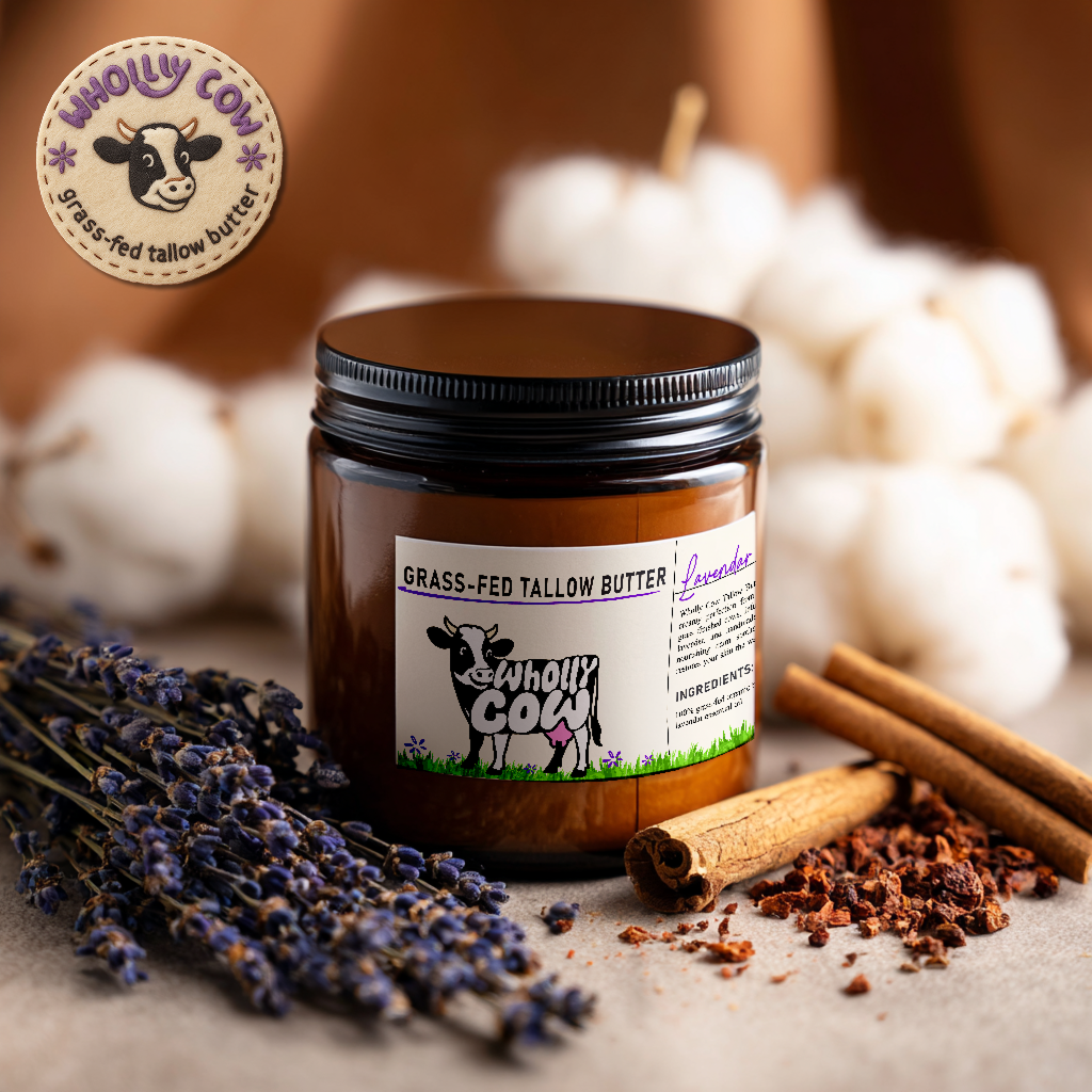 Wholly Cow Tallow product close-up detail