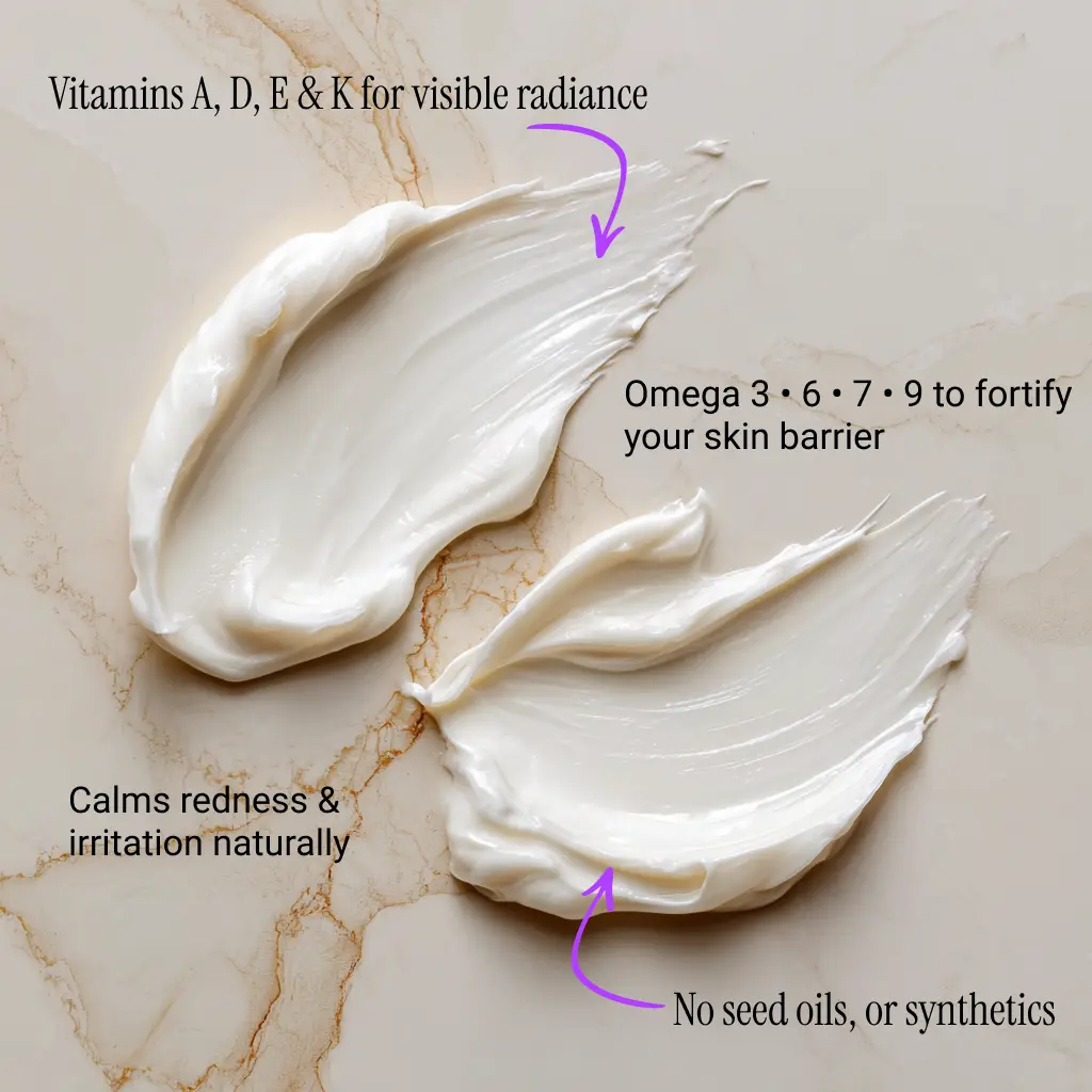 Tallow balm texture and product consistency